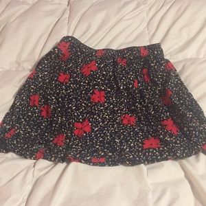 Floral urban outfitters skirt